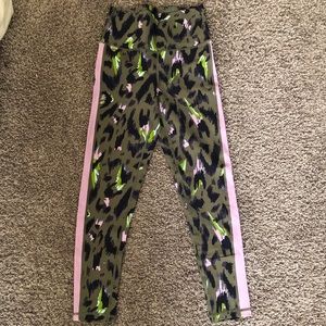 Colorful printed leggings